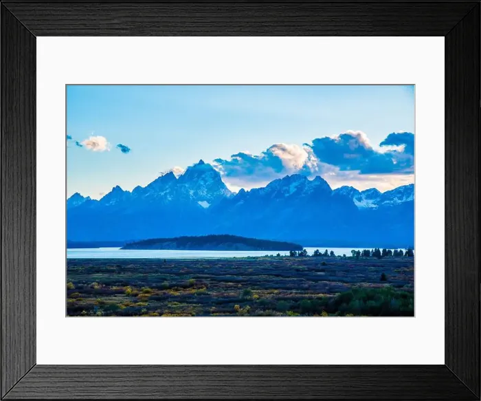 Framed Print : Landscape scenes of the Grand Tetons and Teton National Park Framed Print : Landscape scenes of the Grand Tetons and Teton National Park