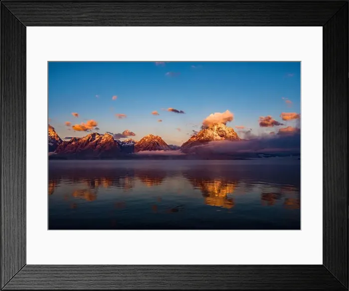 Framed Print : Landscape scenes of the Grand Tetons and Teton National Park Framed Print : Landscape scenes of the Grand Tetons and Teton National Park