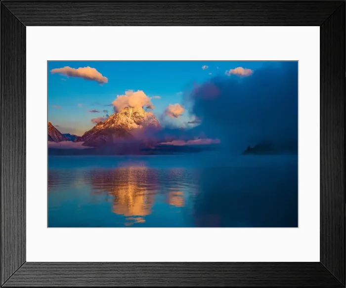 Framed Print : Landscape scenes of the Grand Tetons and Teton National Park Framed Print : Landscape scenes of the Grand Tetons and Teton National Park