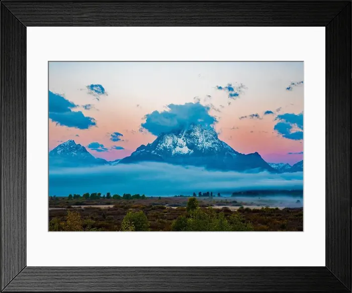 Framed Print : Landscape scenes of the Grand Tetons and Teton National Park Framed Print : Landscape scenes of the Grand Tetons and Teton National Park