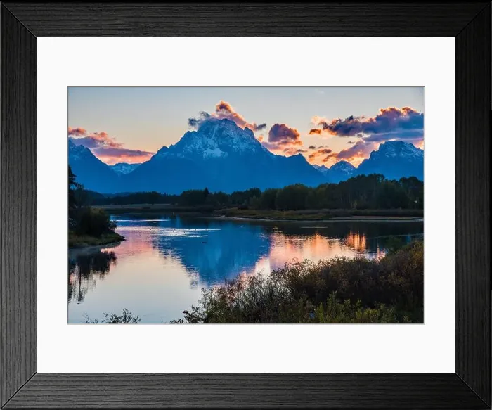 Framed Print : Landscape scenes of the Grand Tetons and Teton National Park Framed Print : Landscape scenes of the Grand Tetons and Teton National Park