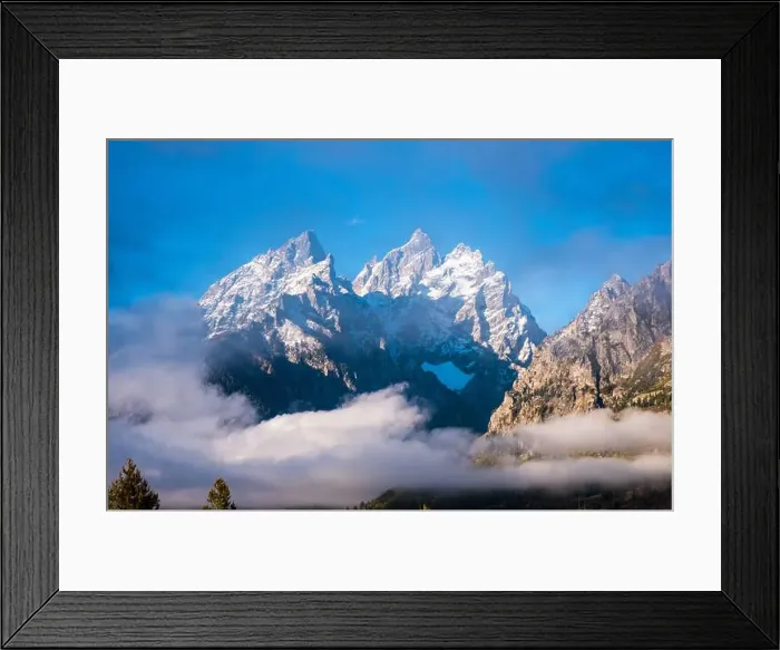 Framed Print : Landscape scenes of the Grand Tetons and Teton National Park Framed Print : Landscape scenes of the Grand Tetons and Teton National Park