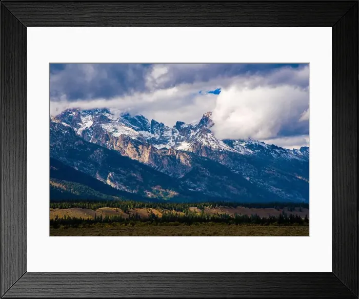 Framed Print : Landscape scenes of the Grand Tetons and Teton National Park Framed Print : Landscape scenes of the Grand Tetons and Teton National Park