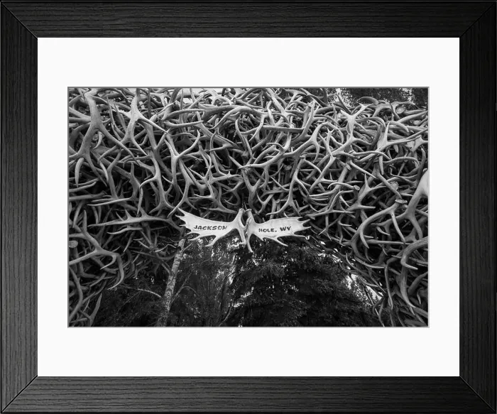 Framed Print : Antler Arch in Jackson Hole Wyoming Framed Print : Antler Arch in Jackson Hole Wyoming