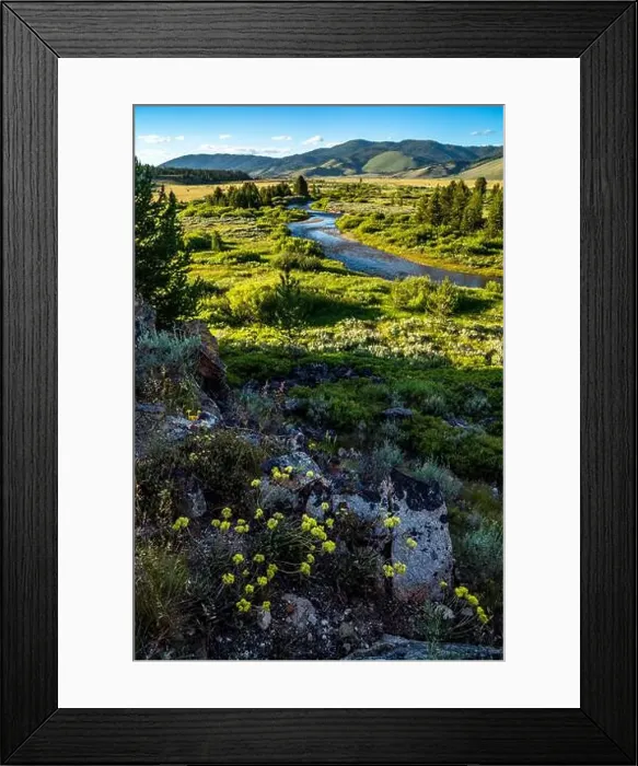 Framed Print : Evening clouds over the Stanley Creek Wildlife Interpretive Area / Valley Creek Restoration Project Framed Print : Evening clouds over the Stanley Creek Wildlife Interpretive Area / Valley Creek Restoration Project