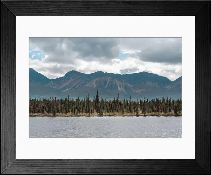 Framed Print : Lake on Alaska Framed Print : Lake on Alaska