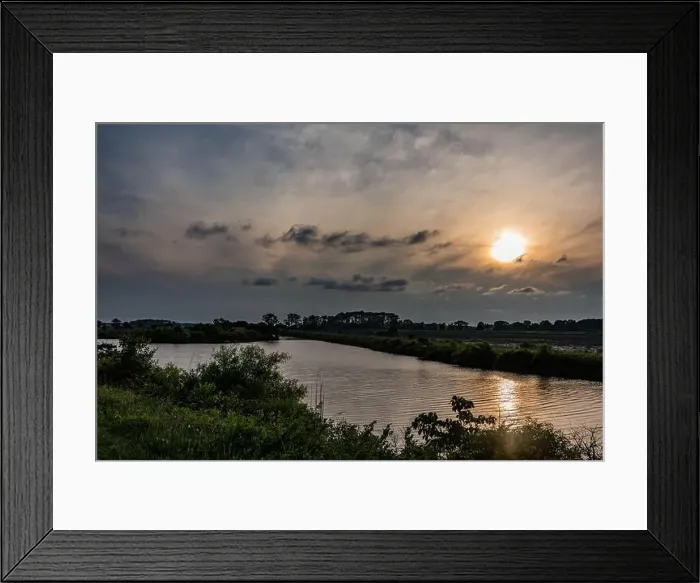 Framed Print : Sundown at Blackwater NWR, Maryland USA Framed Print : Sundown at Blackwater NWR, Maryland USA