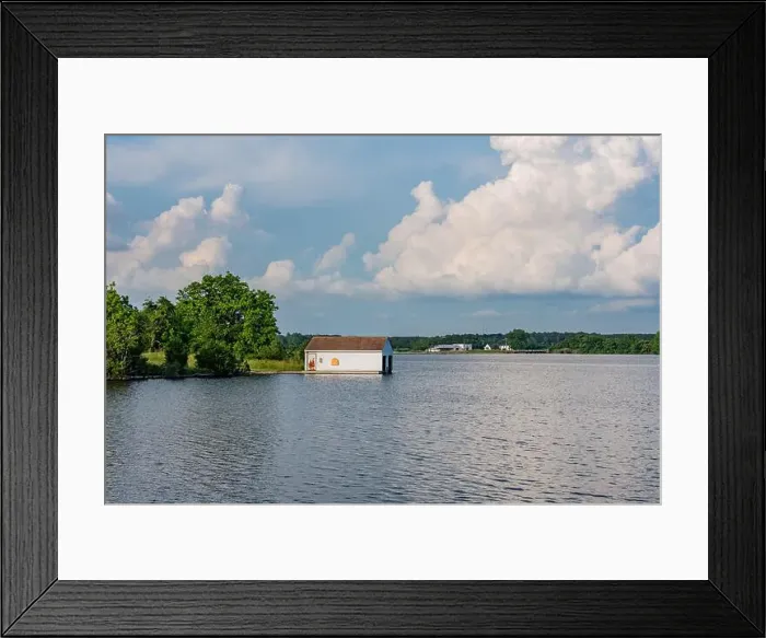 Framed Print : Boathouse, Blackwater National Wildlife Refuge, Maryland USA Framed Print : Boathouse, Blackwater National Wildlife Refuge, Maryland USA