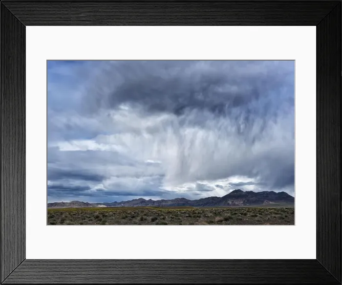 Framed Print : Storm Clouds over Ash Meadows National Wildlife Refuge Framed Print : Storm Clouds over Ash Meadows National Wildlife Refuge
