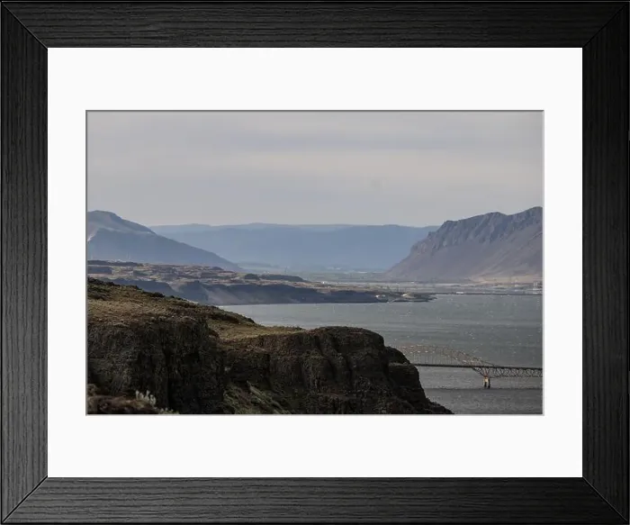 Framed Print : Vantage Washington road side stop for beautiful pictures Framed Print : Vantage Washington road side stop for beautiful pictures