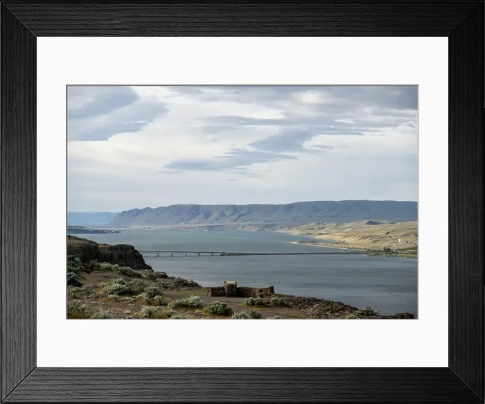 Framed Print : Vantage Washington road side stop for beautiful pictures Framed Print : Vantage Washington road side stop for beautiful pictures