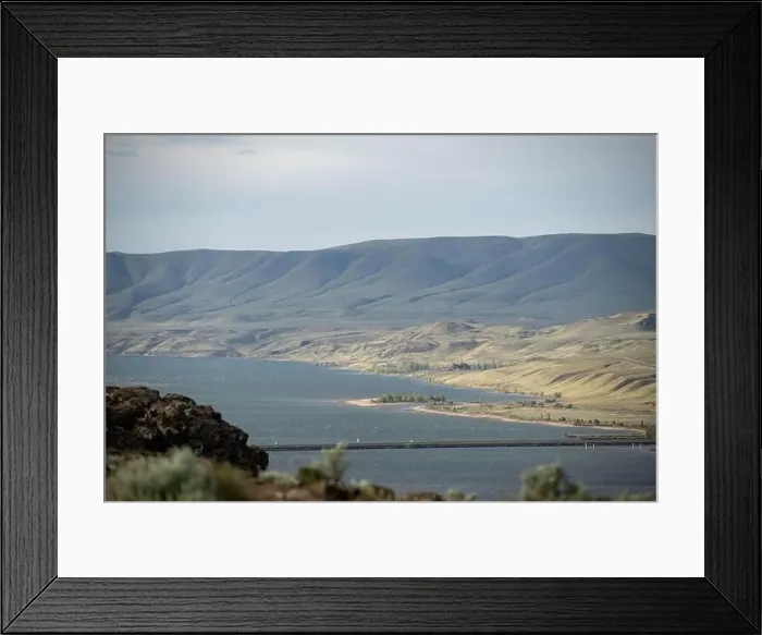 Framed Print : Vantage Washington road side stop for beautiful pictures Framed Print : Vantage Washington road side stop for beautiful pictures