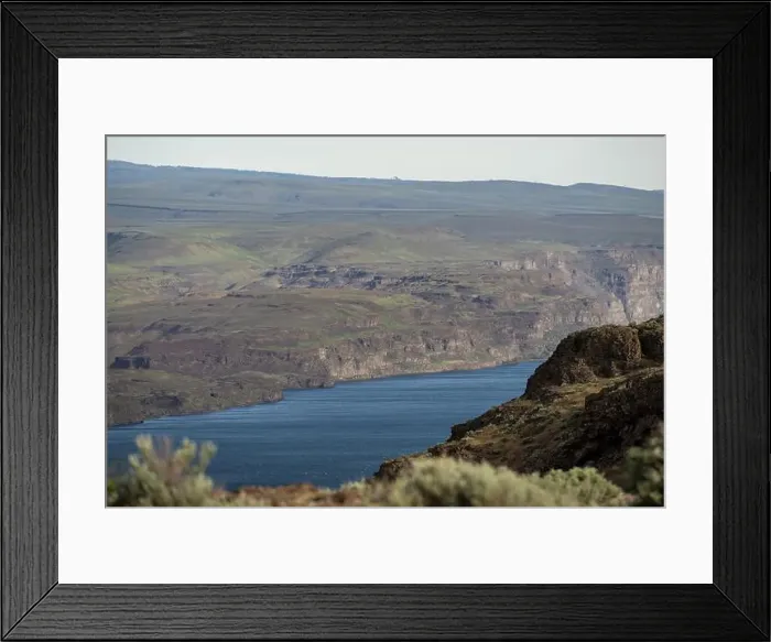 Framed Print : Vantage Washington road side stop for beautiful pictures Framed Print : Vantage Washington road side stop for beautiful pictures