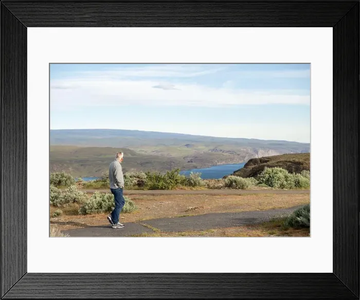 Framed Print : Vantage Washington road side stop for beautiful pictures Framed Print : Vantage Washington road side stop for beautiful pictures