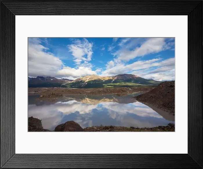Framed Print : Lake in Alaska Framed Print : Lake in Alaska