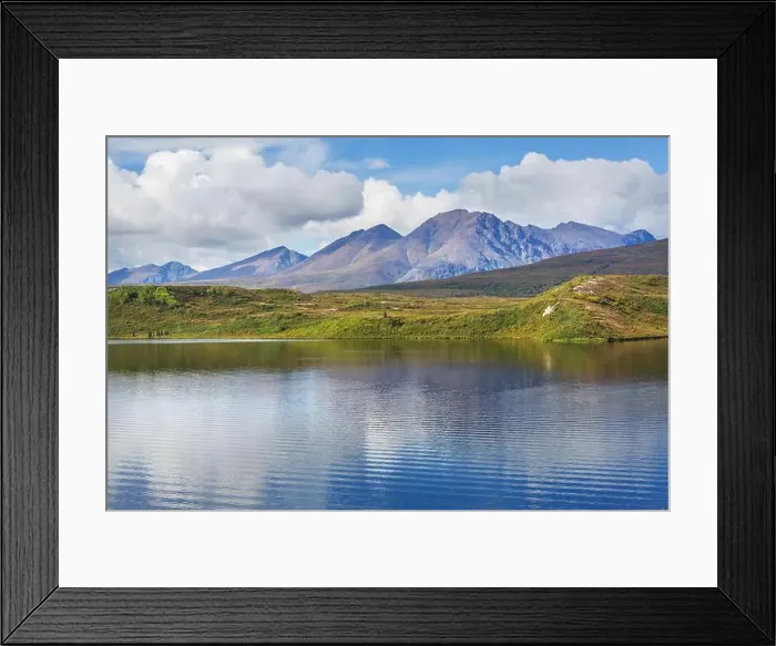 Framed Print : Lake in Alaska Framed Print : Lake in Alaska