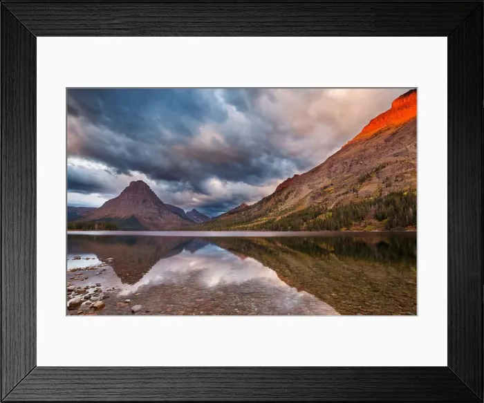 Framed Print : Glacier Park Framed Print : Glacier Park