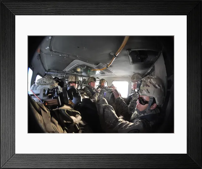 Framed Print : Members of the Guam Army National Guard's 1st Battalion Framed Print : Members of the Guam Army National Guard's 1st Battalion