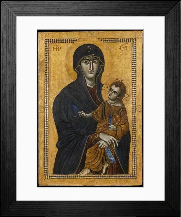 Framed Print : Salus populi Romani, 6th century. Found in the collection of the Basilica di Santa Maria Maggiore, Roma Framed Print : Salus populi Romani, 6th century. Found in the collection of the Basilica di Santa Maria Maggiore, Roma