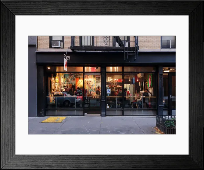 Framed Print : The Doughnut Project, 10 Morton Street