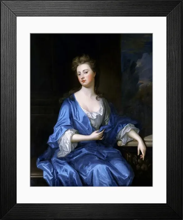 Framed Print : Sarah Churchill, Duchess of Marlborough, portrait by Sir Godfrey Kneller Framed Print : Sarah Churchill, Duchess of Marlborough, portrait by Sir Godfrey Kneller