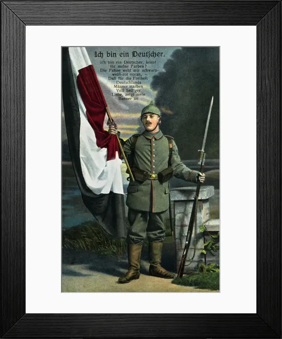 Framed Print : First World War / WWI, soldier Framed Print : First World War / WWI, soldier