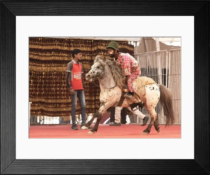 Framed Print : Lucky Irani Circus performing in Nankana Sahib, Punjab, Pakistan Framed Print : Lucky Irani Circus performing in Nankana Sahib, Punjab, Pakistan