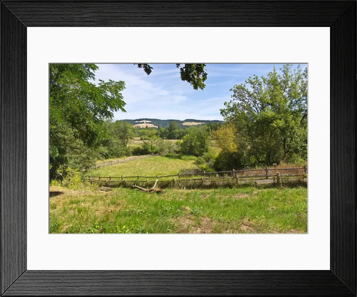 Framed Print : Champoeg state park Willamette valley Oregon Framed Print : Champoeg state park Willamette valley Oregon
