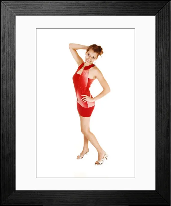 Framed Print : Side few of gorgeous woman Framed Print : Side few of gorgeous woman