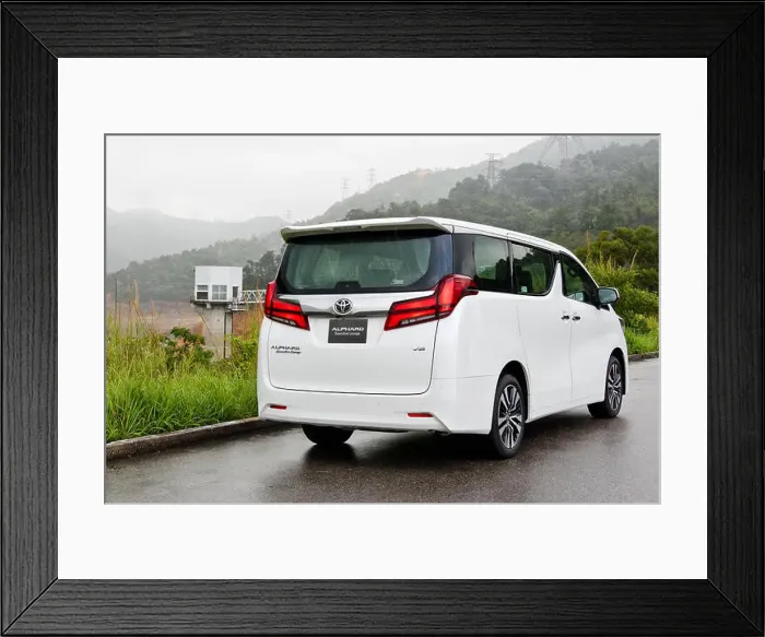 Framed Print : Hong Kong, China May 7, 2018 : Toyota Alphard 2018 Test Drive Day May 7 2018 in Hong Kong Framed Print : Hong Kong, China May 7, 2018 : Toyota Alphard 2018 Test Drive Day May 7 2018 in Hong Kong
