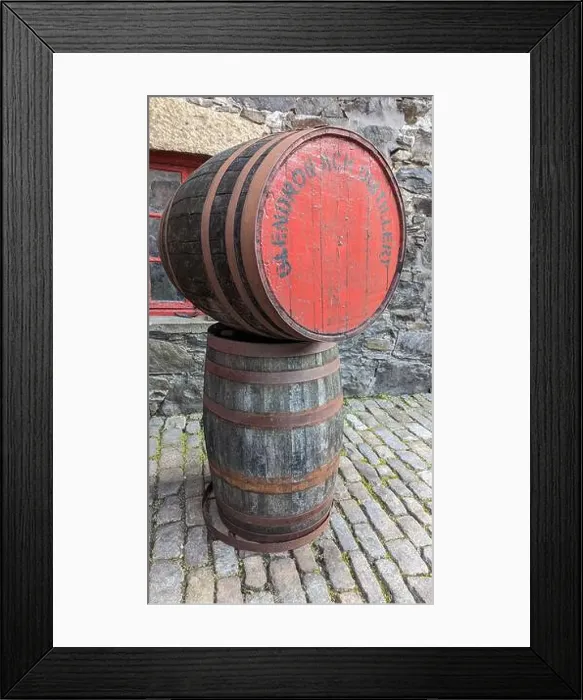 Framed Print : Glendronach whisky barrels Framed Print : Glendronach whisky barrels