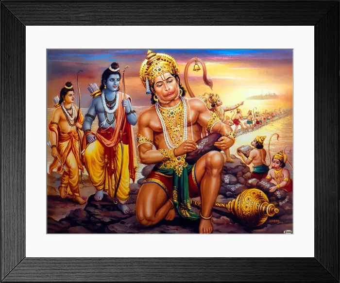 Framed Print : Rama Sita and Hanuman Framed Print : Rama Sita and Hanuman