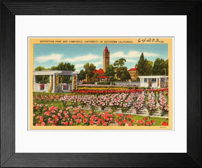 Framed Print : Exposition Park, home to the University of Southern California (USC) Framed Print : Exposition Park, home to the University of Southern California (USC)