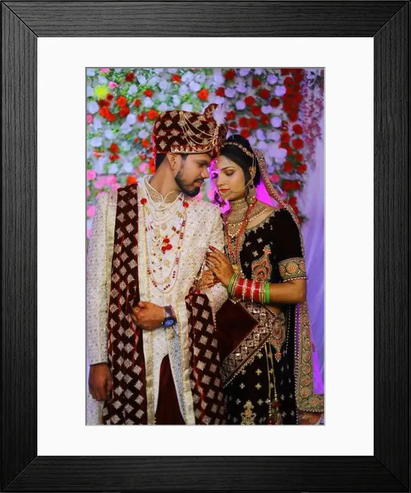 Framed Print : Capturing the essence of love, tradition Framed Print : Capturing the essence of love, tradition