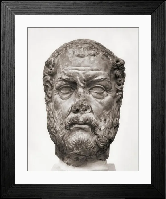 Framed Print : Bust of Callimachus, 310 / 305–240 BC. Ancient Greek poet, critic and scholar at the Library of Alexandria Framed Print : Bust of Callimachus, 310 / 305–240 BC. Ancient Greek poet, critic and scholar at the Library of Alexandria