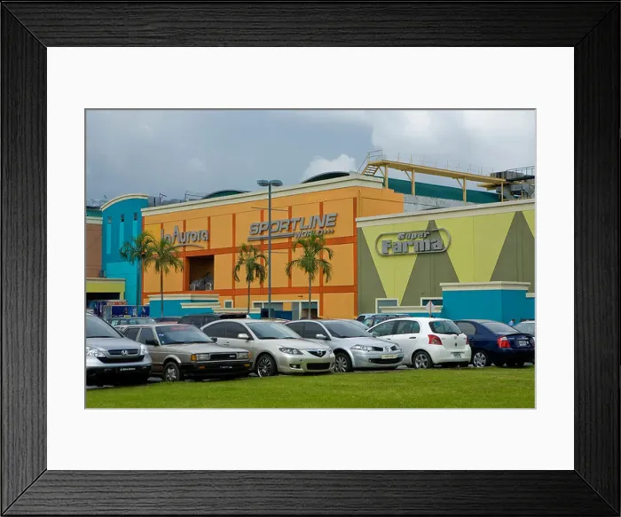Framed Print : The brand-new Albrook Mall next to the Aeropuerto Marcos A Gelabert Panama City, Panama Framed Print : The brand-new Albrook Mall next to the Aeropuerto Marcos A Gelabert Panama City, Panama
