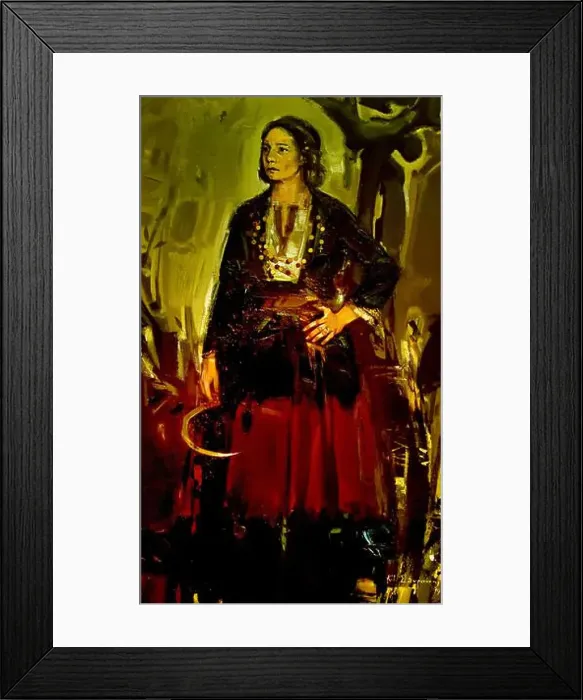 Framed Print : Women with the scythes from Mani that took part in the battle of Diros against the Egyptians of Ibrahim ( juni 1826) Framed Print : Women with the scythes from Mani that took part in the battle of Diros against the Egyptians of Ibrahim ( juni 1826)