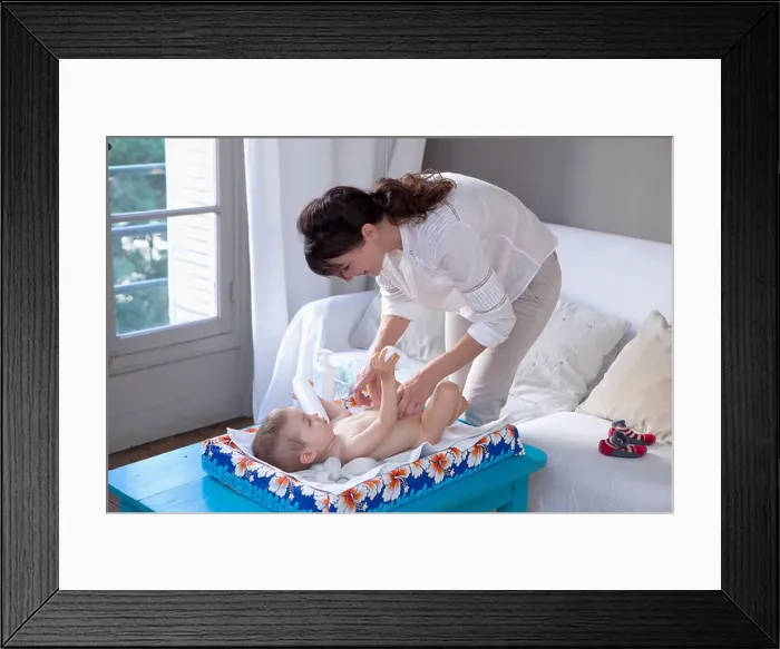 Framed Print : HYGIENE, CHILD Framed Print : HYGIENE, CHILD