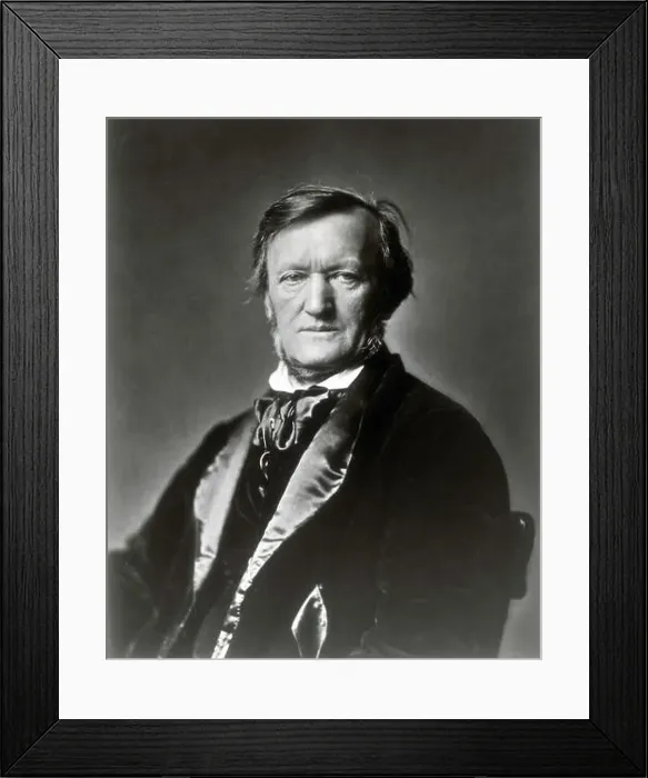 Framed Print : Wilhelm Richard Wagner, German Composer Framed Print : Wilhelm Richard Wagner, German Composer