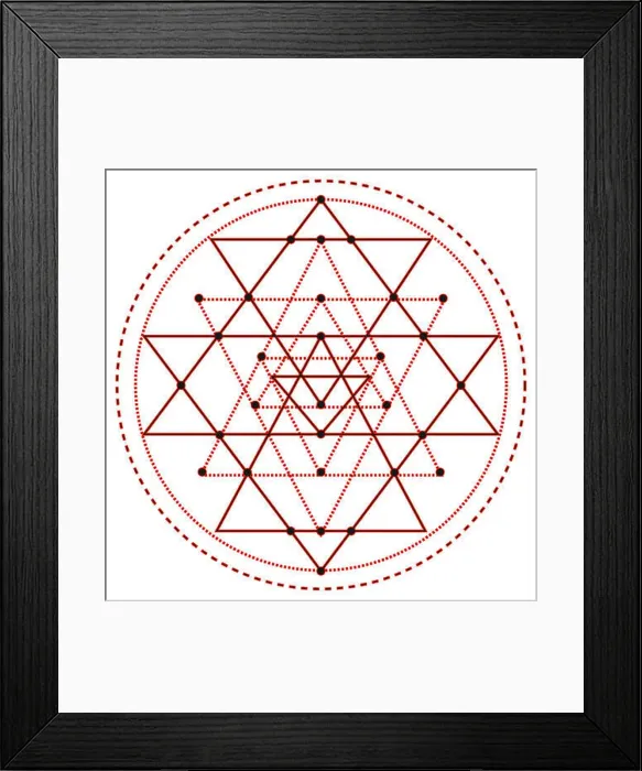 Framed Print : Sri Yantra, Shri Yantra, Lakshmi Chart, Vedic Symbol, Meditation Sacred Sign Framed Print : Sri Yantra, Shri Yantra, Lakshmi Chart, Vedic Symbol, Meditation Sacred Sign