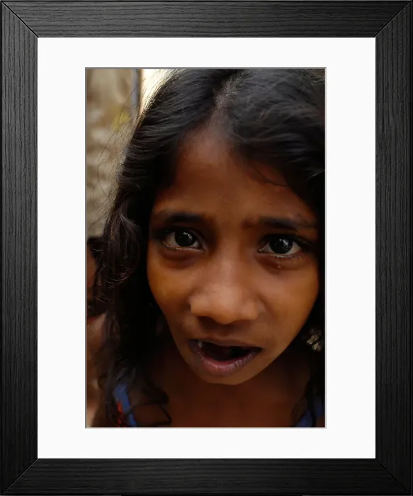 Framed Print : Stock Image of young Dalit girl with long hair at community well in Jagathapuram slum in Chennai Tamil Nadu India Framed Print : Stock Image of young Dalit girl with long hair at community well in Jagathapuram slum in Chennai Tamil Nadu India