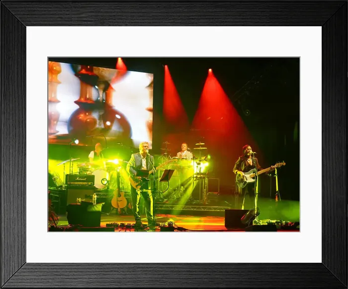 Framed Print : Songwriting genus Glenn Tillbrook and Chris Difford, in their Squeeze band, at the Pavilion Theatre, Rhyl, October 2017 Framed Print : Songwriting genus Glenn Tillbrook and Chris Difford, in their Squeeze band, at the Pavilion Theatre, Rhyl, October 2017