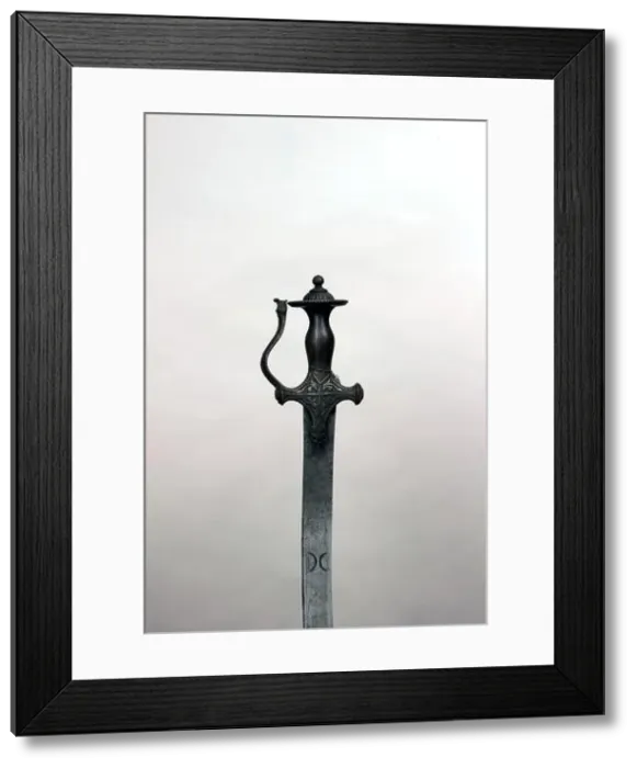 Framed Print : Sword (Talwar), Indian, 18th–19th century Framed Print : Sword (Talwar), Indian, 18th–19th century