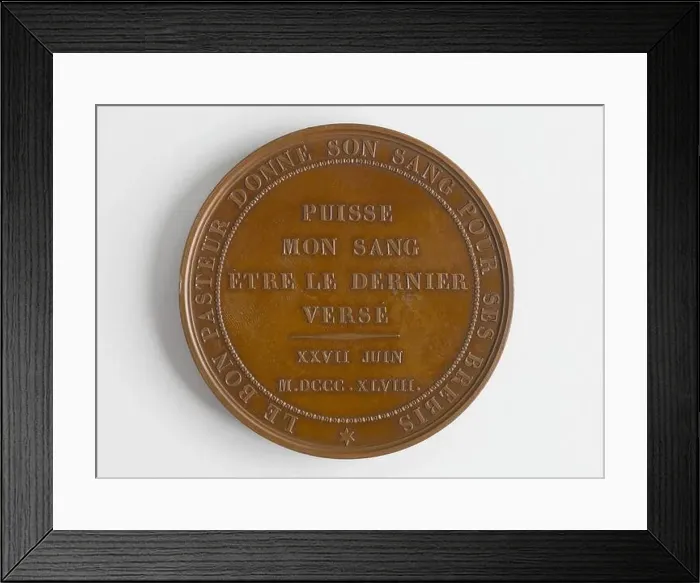 Framed Print : Bishop Denis Auguste Affre (1793-1848) Framed Print : Bishop Denis Auguste Affre (1793-1848)
