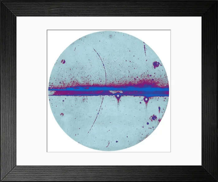 Framed Print : Discovery of the Positron, 1932 Framed Print : Discovery of the Positron, 1932