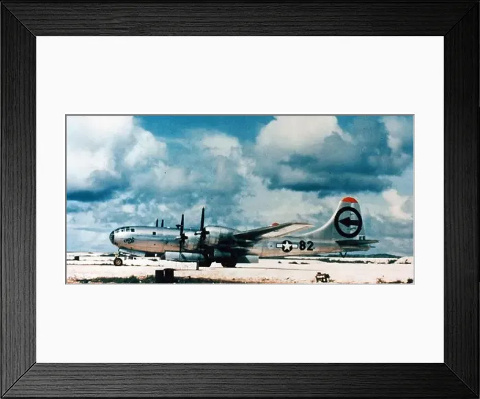 Framed Print : Enola Gay Boeing B-29 on 6 August 1945 Framed Print : Enola Gay Boeing B-29 on 6 August 1945