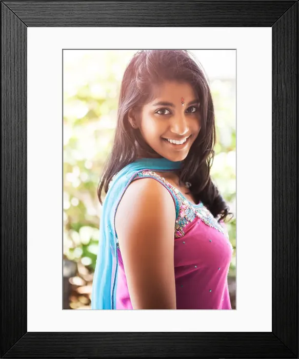 Framed Print : Indian woman in traditional clothing Framed Print : Indian woman in traditional clothing