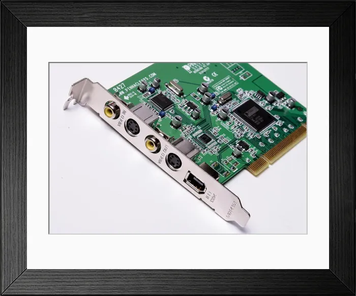 Framed Print : Pinnacle Studio Video Capture Card Framed Print : Pinnacle Studio Video Capture Card