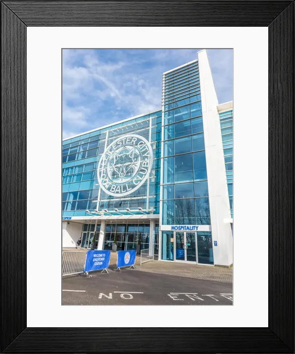 Framed Print : Leicester City Football Club King power stadium Framed Print : Leicester City Football Club King power stadium