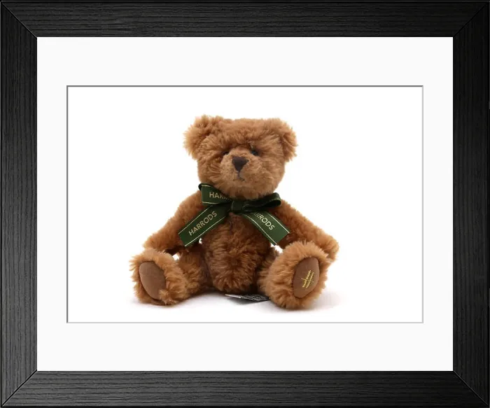 Framed Print : Harrods Teddy Bear Framed Print : Harrods Teddy Bear